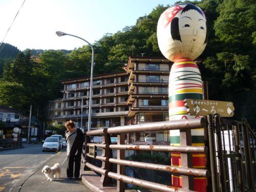 ティムちゃんのお散歩コースは、荒川せせらぎロード ゆ〜ろ