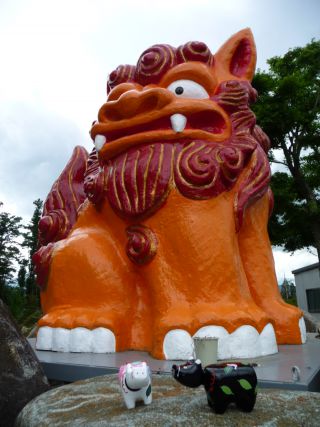 福島県に何故シーサー?!
