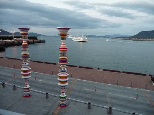 瀬戸内国際芸術祭の玄関 高松港