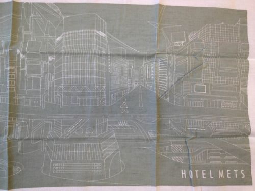 アート手ぬぐいに描かれる渋谷の街