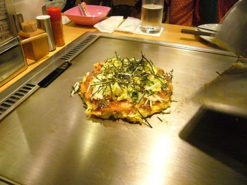こちらが 浅漬けがたっぷりのった おすすめ焼き