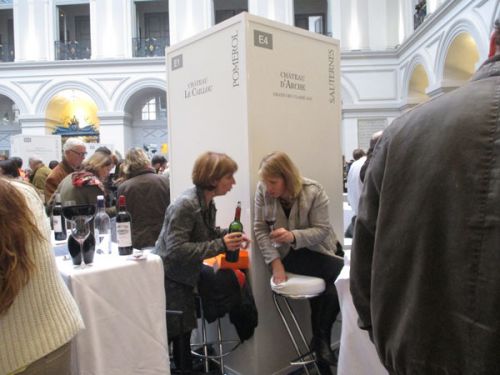 シャトーのお隣さん同士もテイスティング