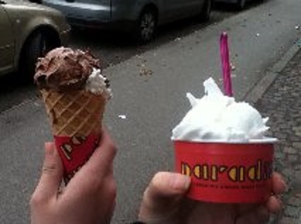 無料でもらったアイス