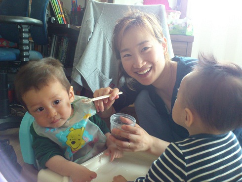 楽しい食事の時間です