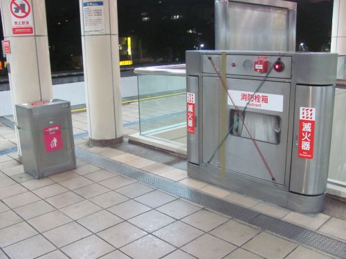 MRT淡水駅 *7月12日撮影