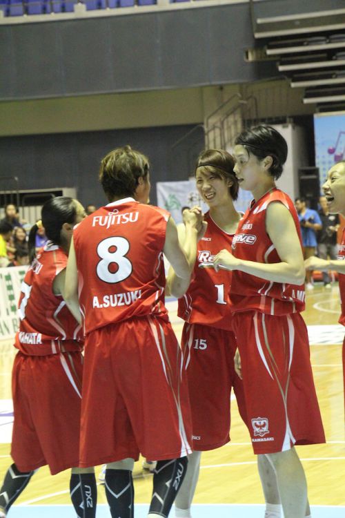 呼吸も合い、笑顔も光る