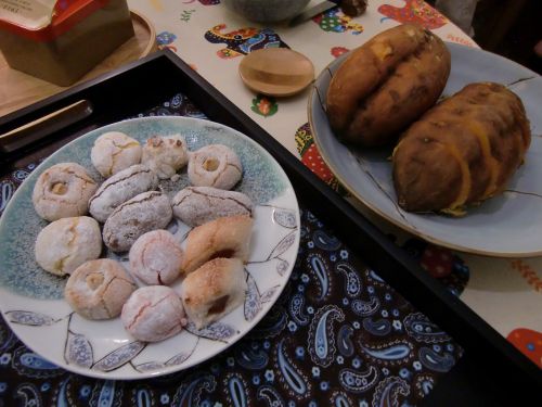 ごろっと太いサツマイモとお菓子パニュエット