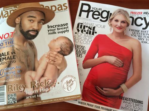 日本と同じく、出産・育児に関する雑誌もあります。
