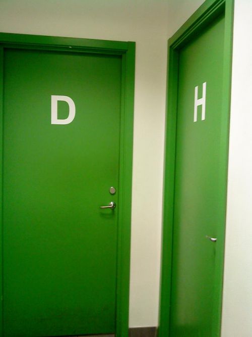 スウェーデン語がわからない外国人は、どのように男女を見分ける？