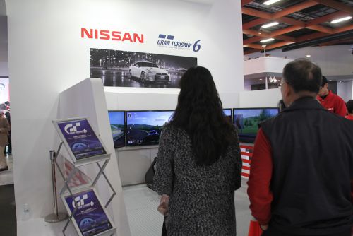 日産のブースより