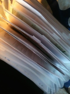 各種手続き関係の書類、大量です