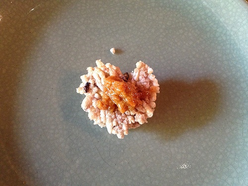 ちょっとハート型だったりします