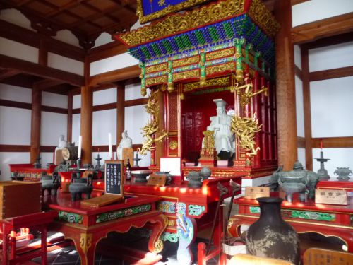 儒教の廟がありました　