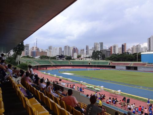 サンパウロ州の日系陸上大会やブラジルの陸上大会が開催されるサンパウロ市内の陸上競技場
