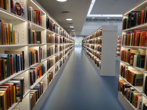 各棚に照明が付き、それだけでお洒落な雰囲気に