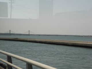 利根川と銚子大橋