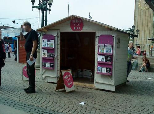 スウェーデンはEUから離脱すべき、という政党もあるようです