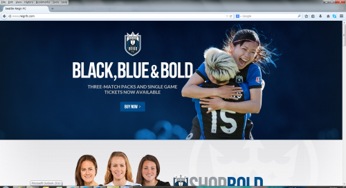 8月まで移籍中の川澄選手。FCのウェブサイトにも写真が使われています。写真引用:http://www.reignfc.com/