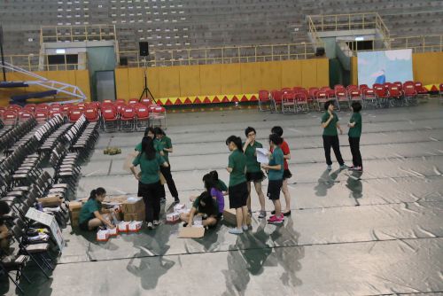 昼休み明け前の状態