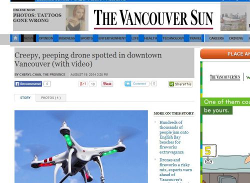 Vancouver Sunの記事