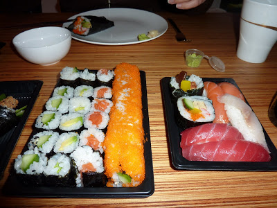 ランチに寿司を･･･というビジネス・パーソンらも多い。