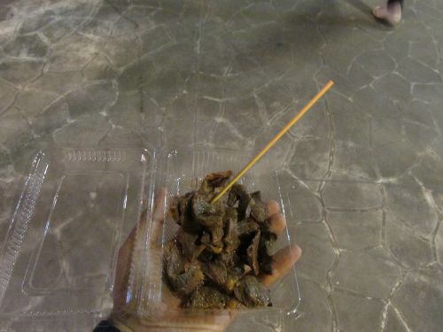 ステーキの屋台より