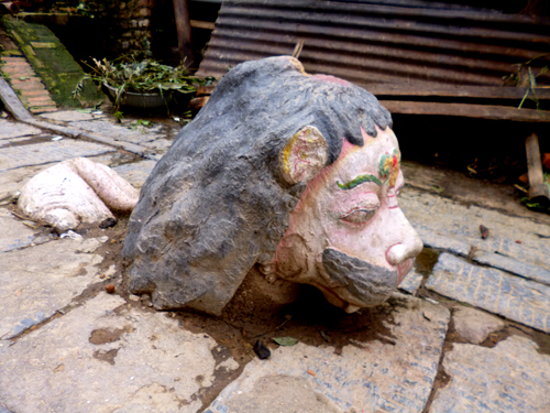 横から見たところ