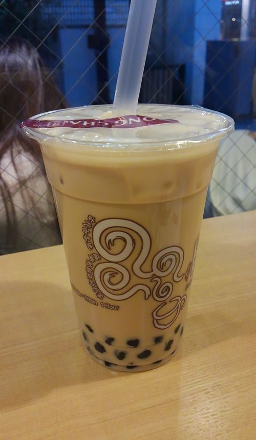 タピオカアイスミルクティー　Mサイズ　507円