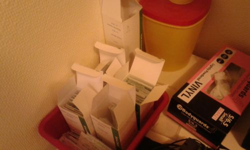 鍼治療で使われる鍼、スウェーデンでは中国鍼がベースのようです。