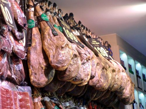 ハモン・イベリコ（イベリコ半島原産の黒豚のみ）