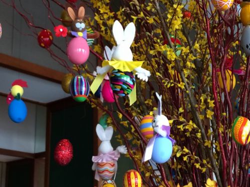 イースターの可愛らしい飾り
