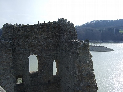 城の塔上からの眺めは最高♪