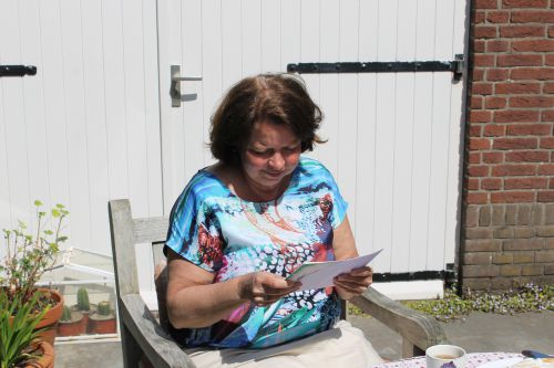 子供たちからカードのプレゼント