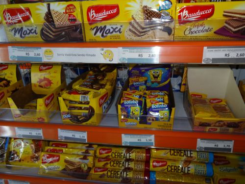 スーパーでおなじみのブラジルのお菓子ブランドBauducco(バウドゥッコ)の商品