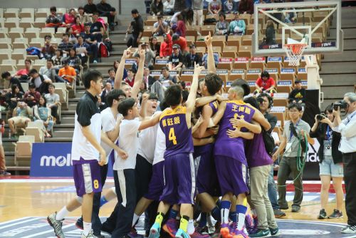 UBAの男子で優勝した明道大學