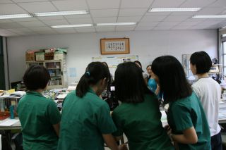 先生たちからのメッセージ動画の収録