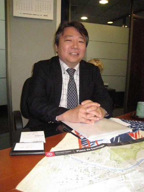 ＪＥＴＲＯサンティアゴ事務所の堀之内所長