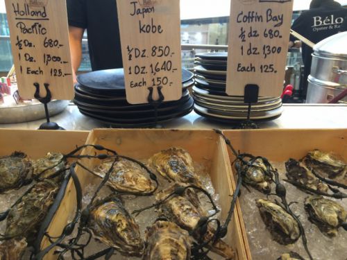 オイスターバー、好きな人にはたまりません