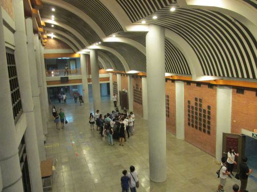 高雄会場のロビー