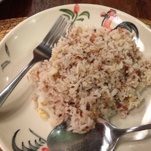 タイカレーにはもち米がほんとに良く合います、お試しあれ