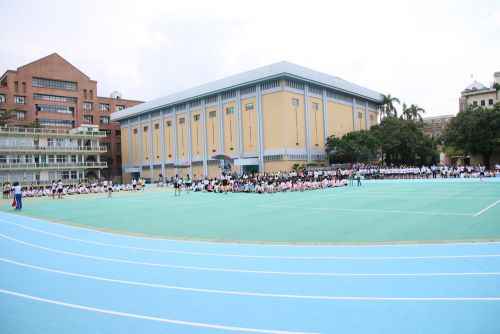 学校で開催されていた運動会1次予選