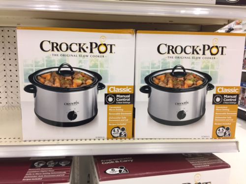 10月の初め、季節のお買い得商品として売り出されていたCrock-Pot