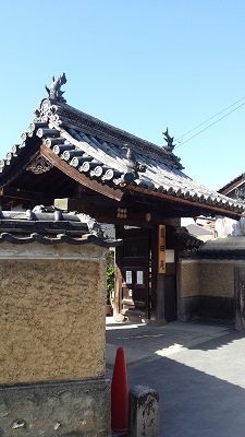 真田庵。土塀がいい雰囲気