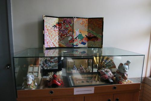 学校の中にある校史室より（12月5日の学園祭時に撮影）