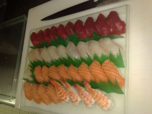 寿司デリバリーで頼んだもの