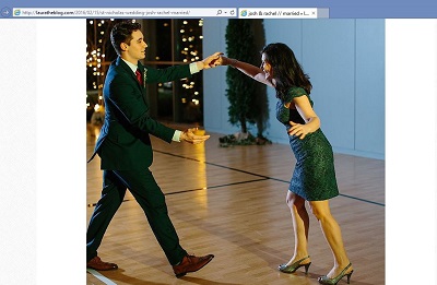 母と息子のダンス。写真はカメラマンのウェブサイトから借りました