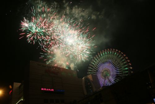 花火終盤の様子