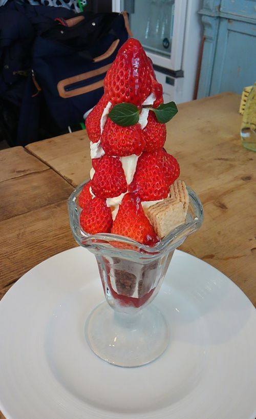 でました！苺のパルフェ