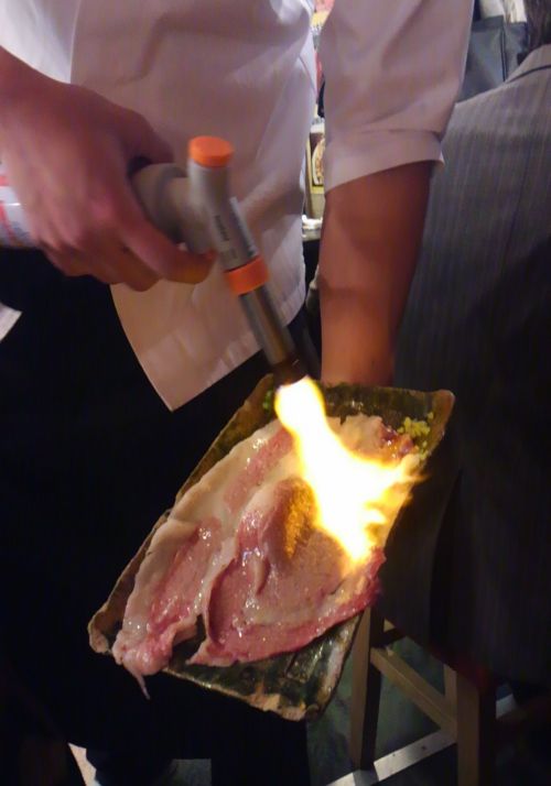 ファイヤー！ど迫力です。