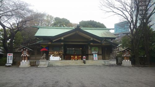 本殿。勝利を祈願してください。